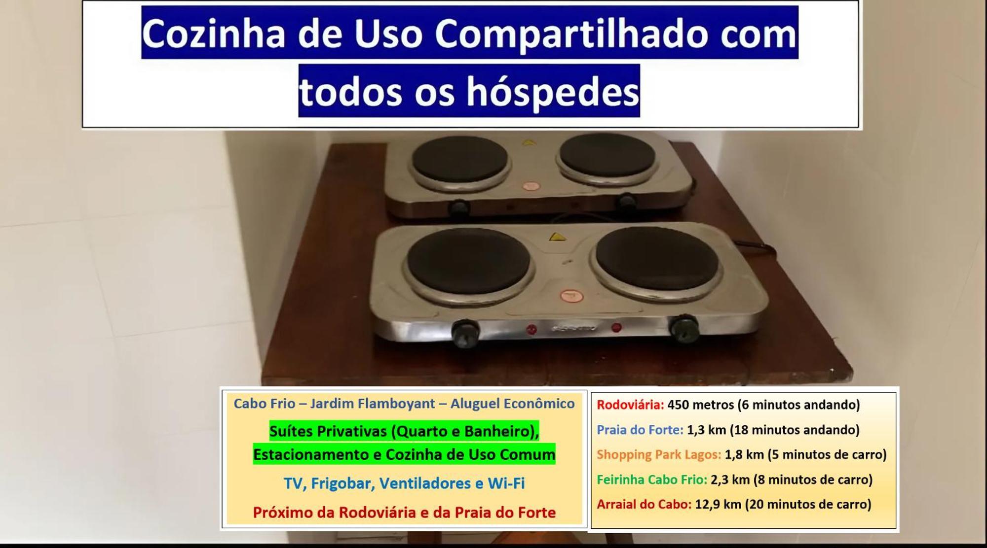 Cabo Frio - Suites - Jardim Flamboyant - Aluguel Economico ภายนอก รูปภาพ