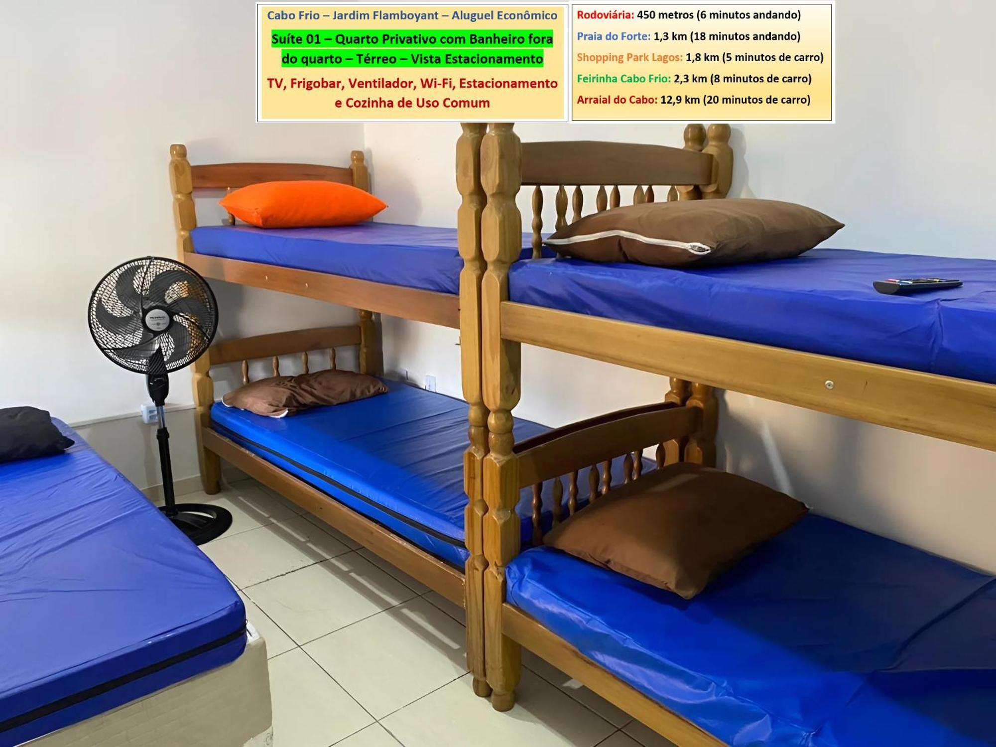 Cabo Frio - Suites - Jardim Flamboyant - Aluguel Economico ภายนอก รูปภาพ
