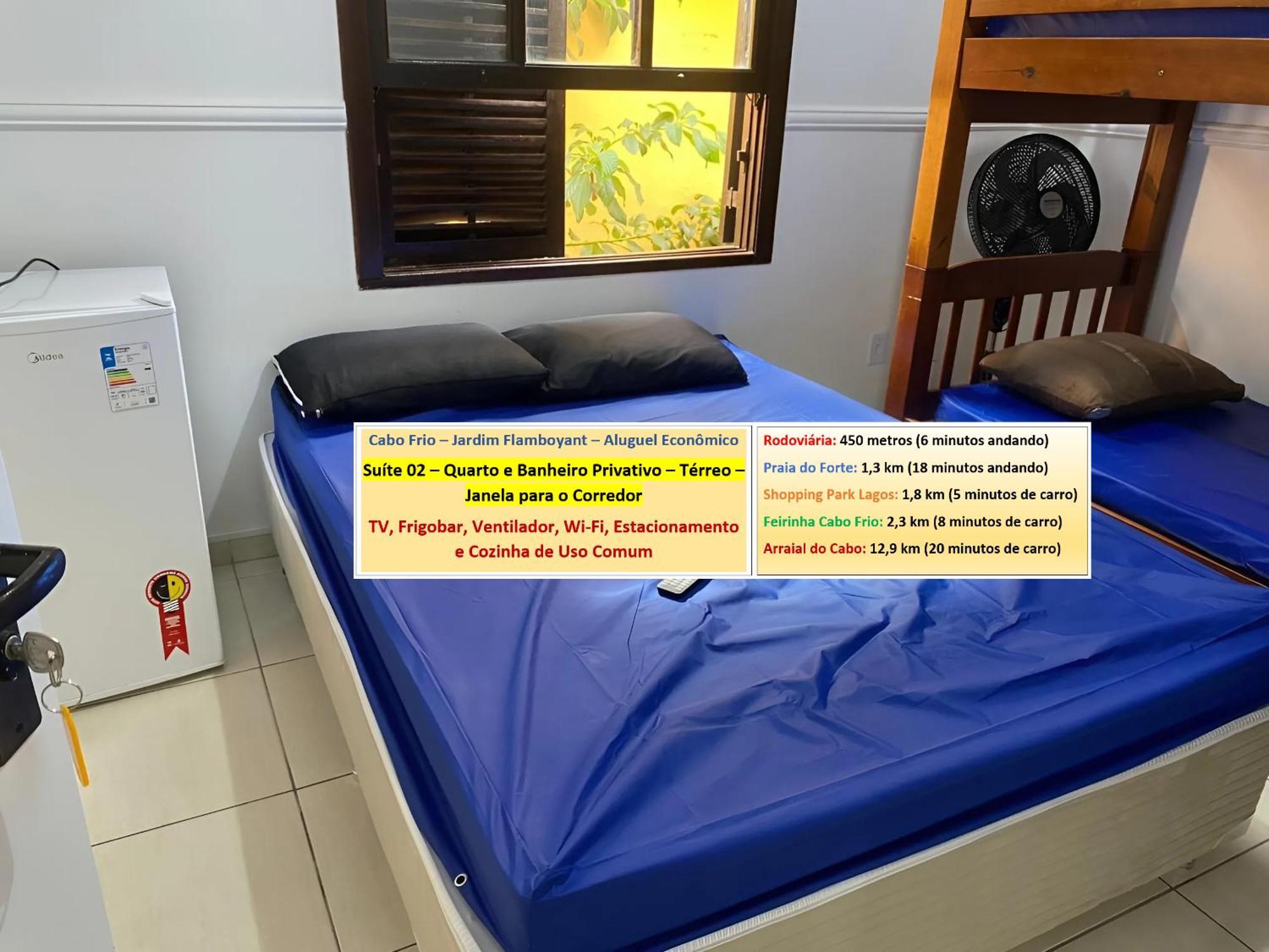 Cabo Frio - Suites - Jardim Flamboyant - Aluguel Economico ภายนอก รูปภาพ